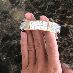 NWT rose gold Swarovski bracelet